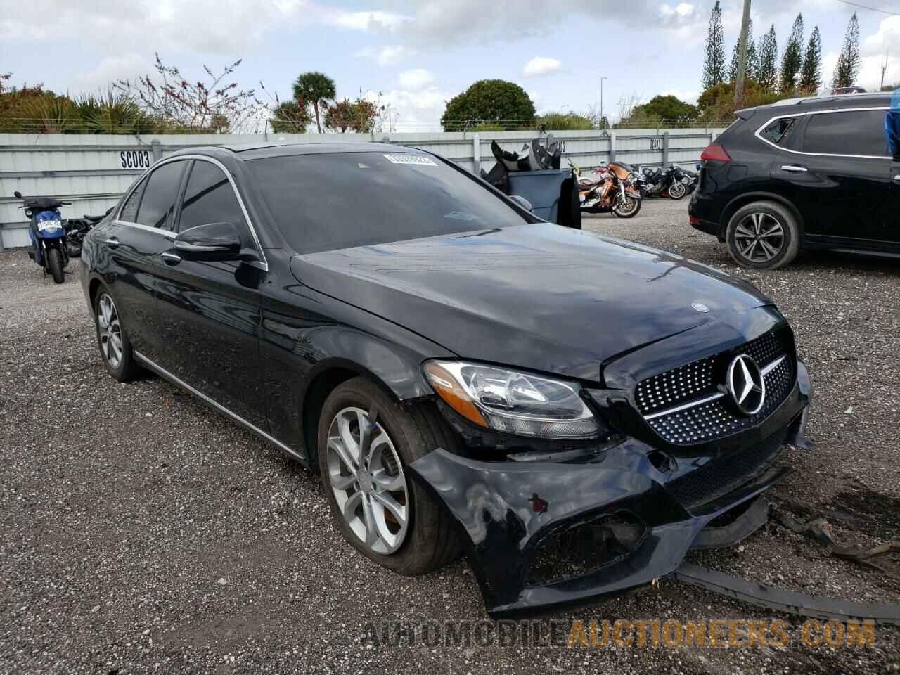 55SWF4JB3GU141364 MERCEDES-BENZ C-CLASS 2016