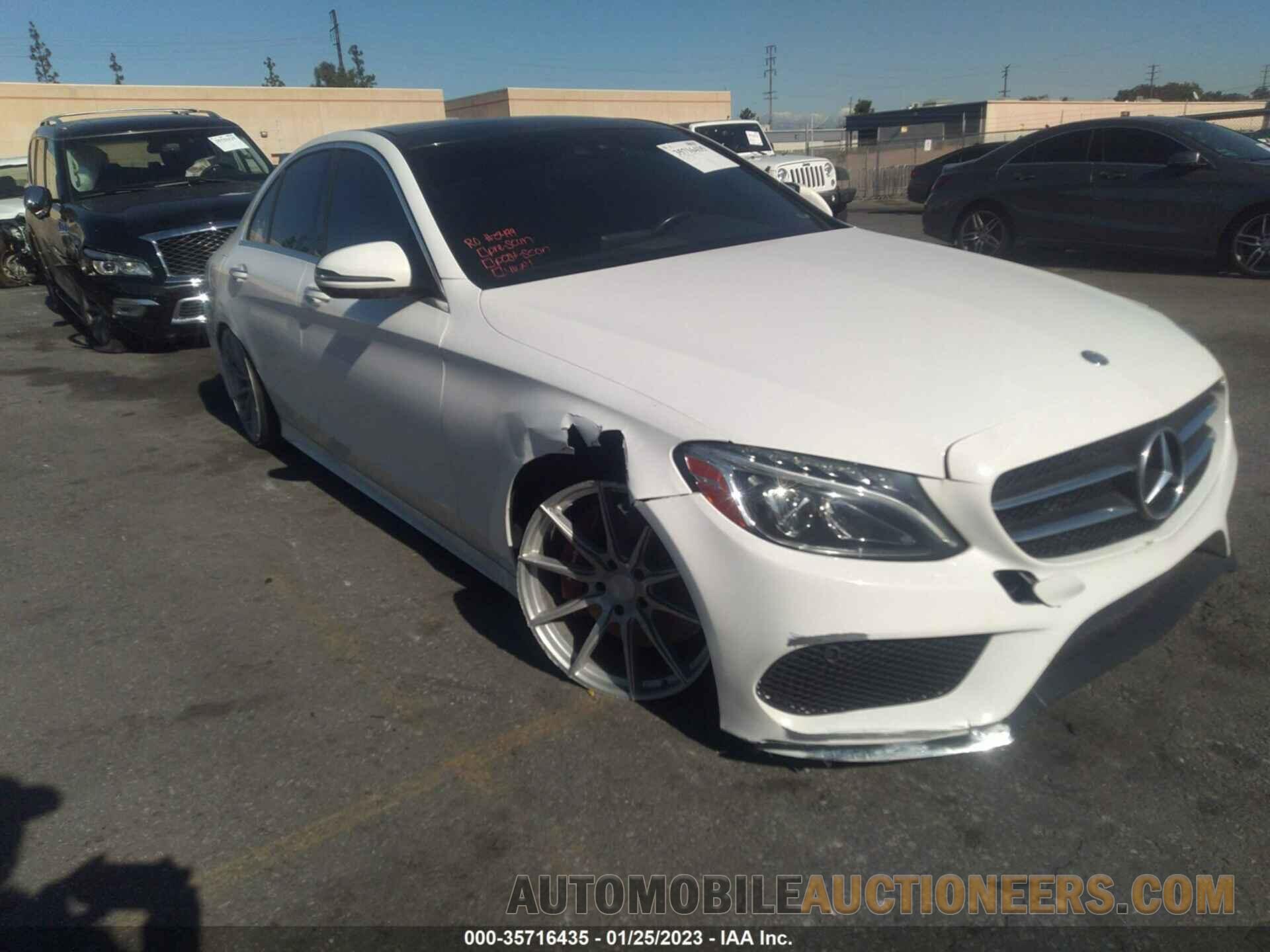 55SWF4JB3GU148444 MERCEDES-BENZ C-CLASS 2016