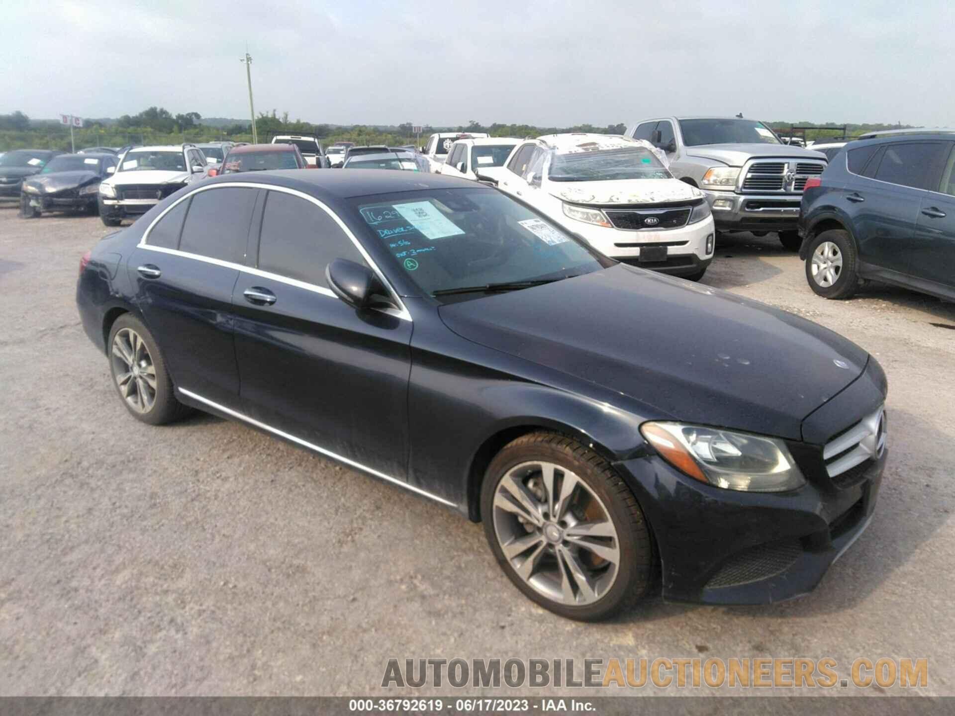 55SWF4JB3GU154759 MERCEDES-BENZ C-CLASS 2016