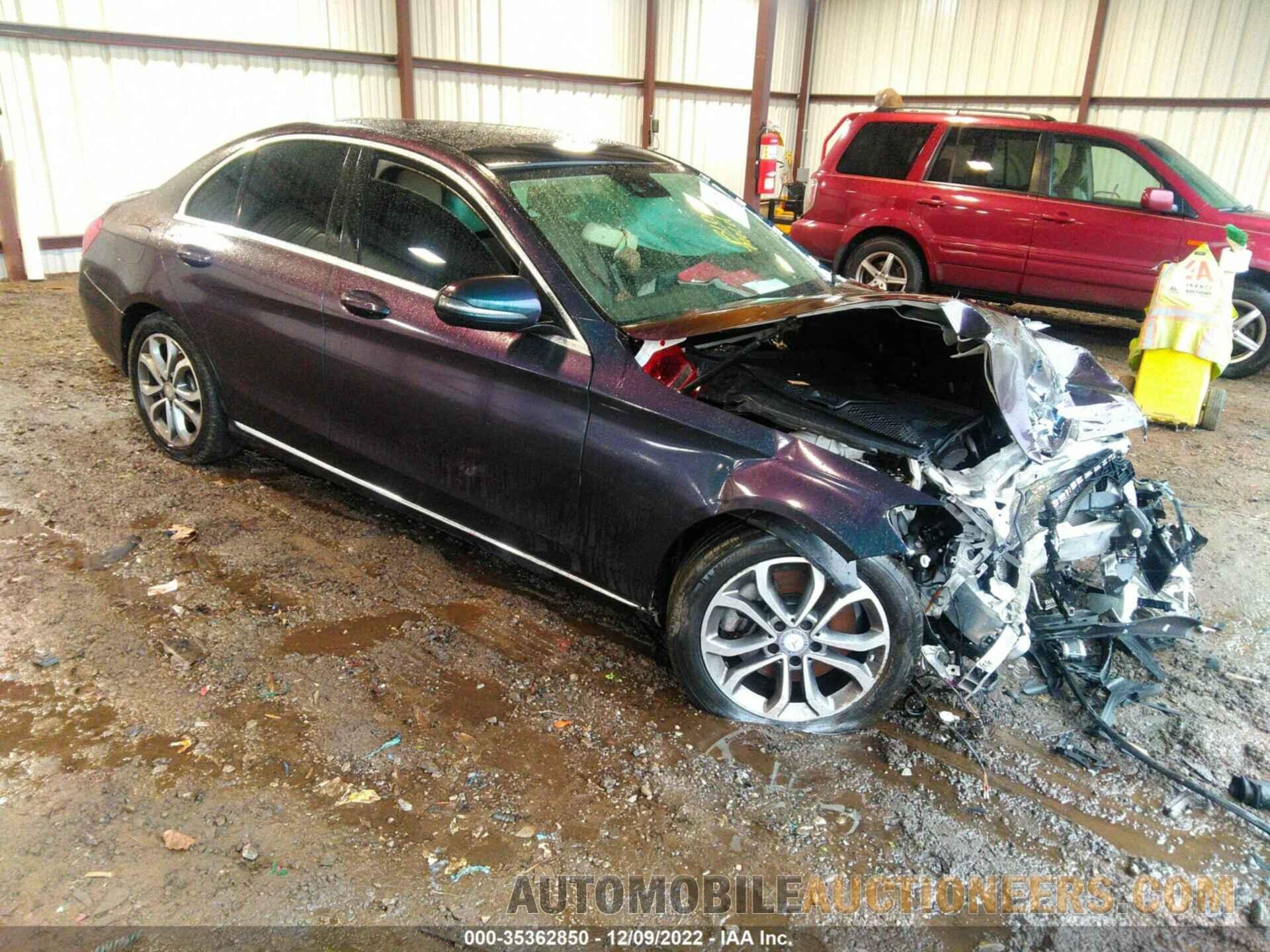 55SWF4JB3GU157709 MERCEDES-BENZ C-CLASS 2016