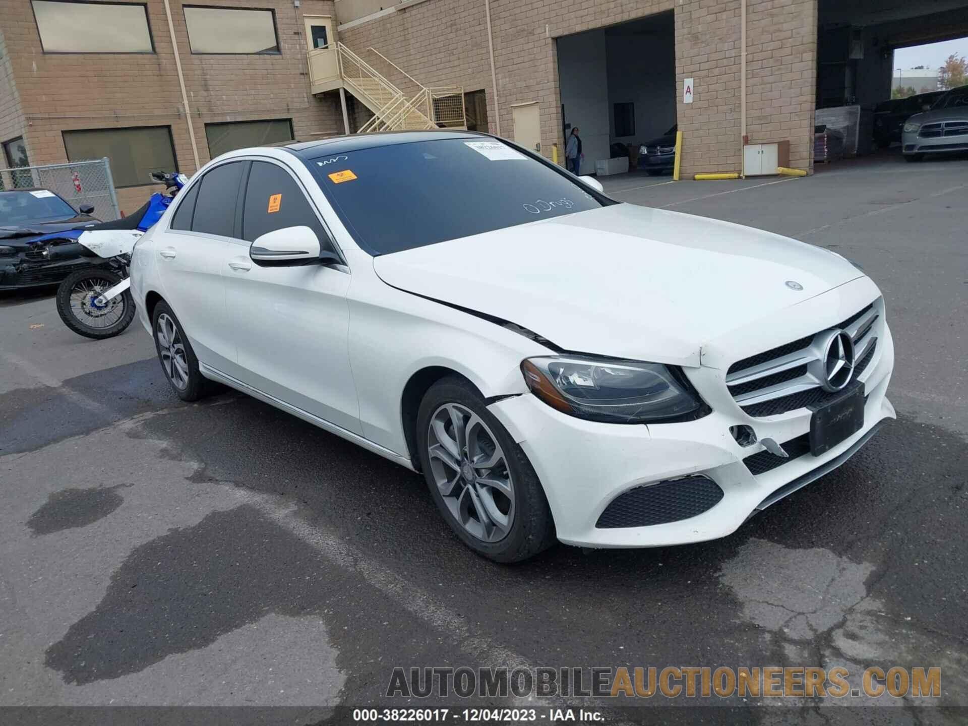 55SWF4JB3GU160092 MERCEDES-BENZ C 2016