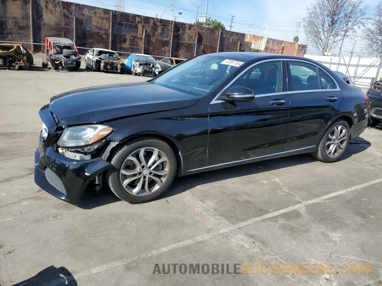 55SWF4JB3GU161565 MERCEDES-BENZ C-CLASS 2016