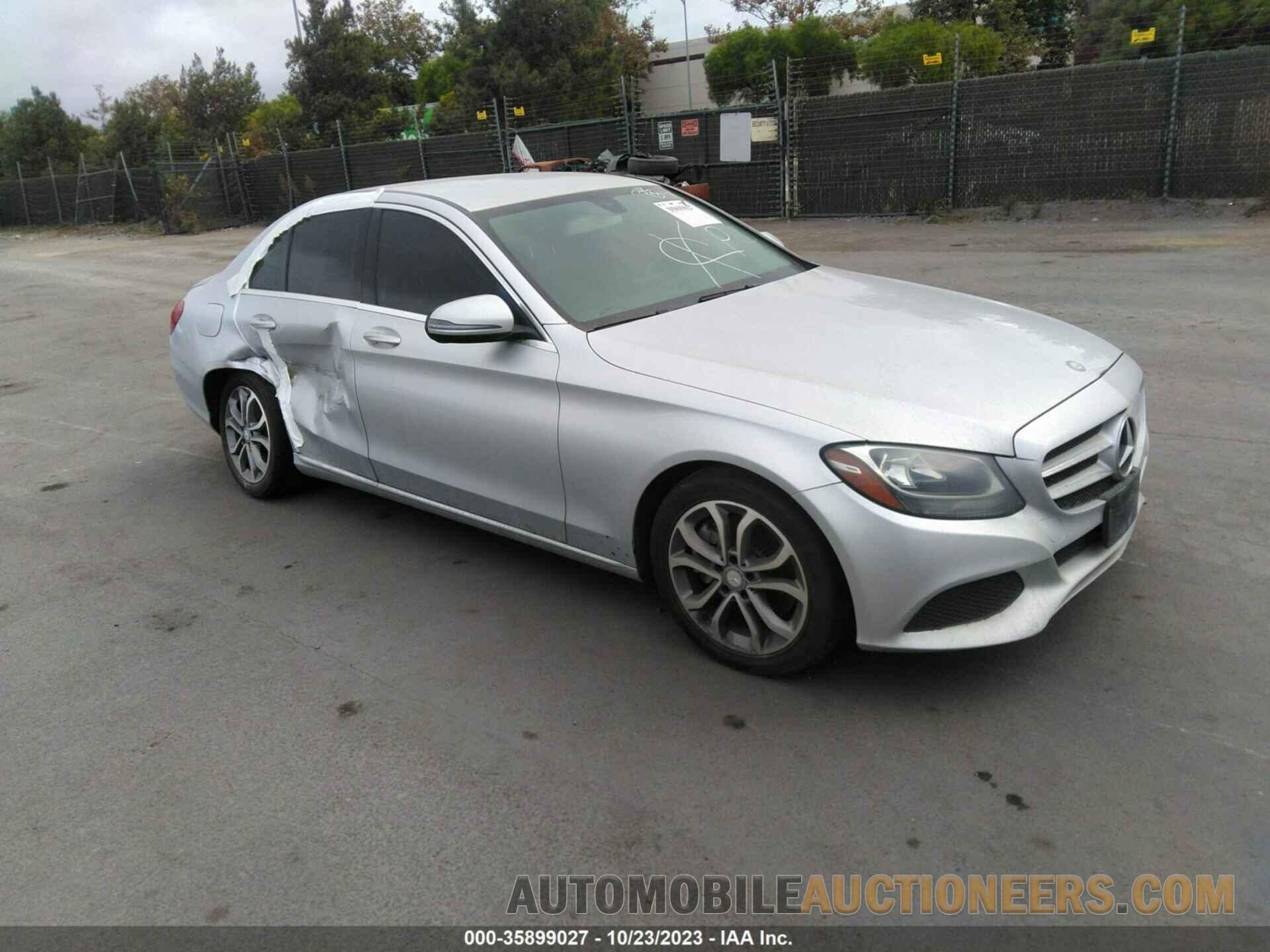 55SWF4JB3GU167804 MERCEDES-BENZ C-CLASS 2016