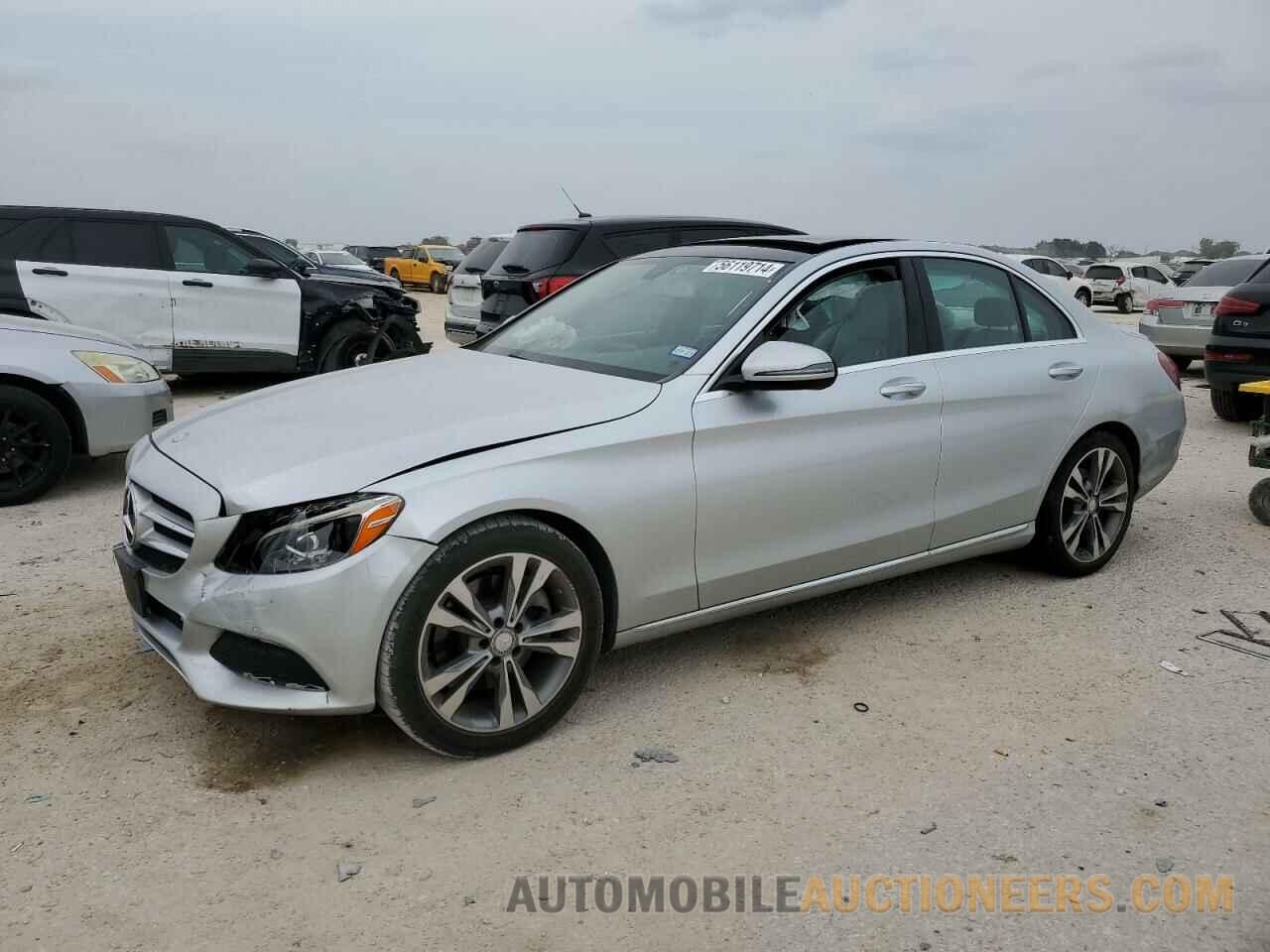 55SWF4JB3GU168287 MERCEDES-BENZ C-CLASS 2016