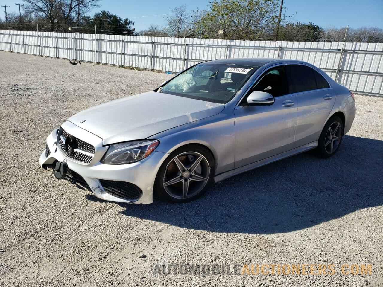 55SWF4JB3HU179159 MERCEDES-BENZ C-CLASS 2017