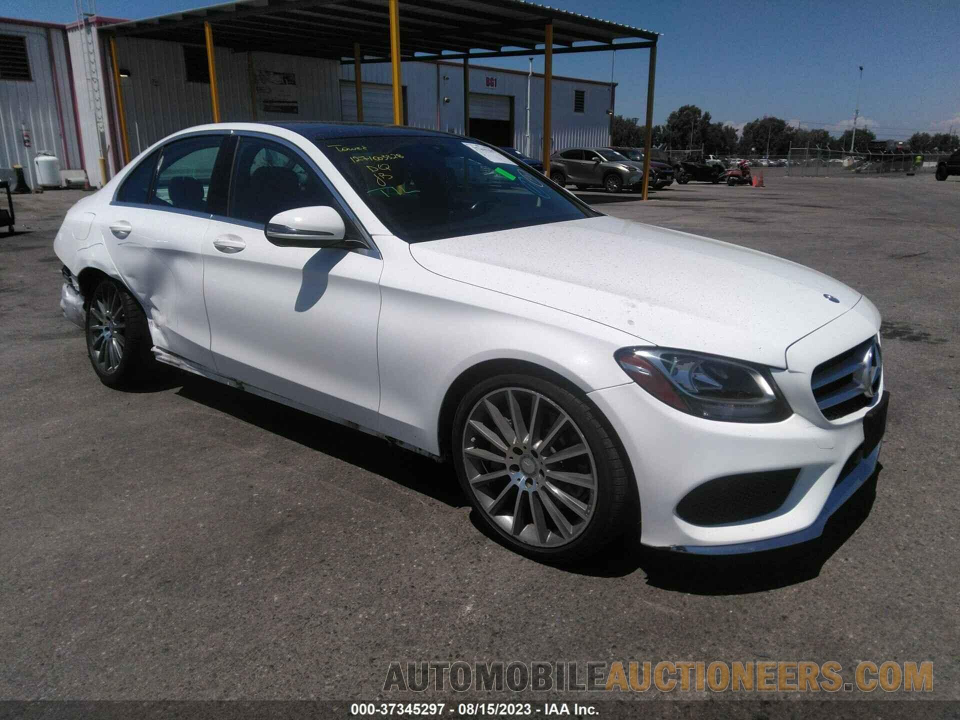 55SWF4JB3HU182725 MERCEDES-BENZ C 2017