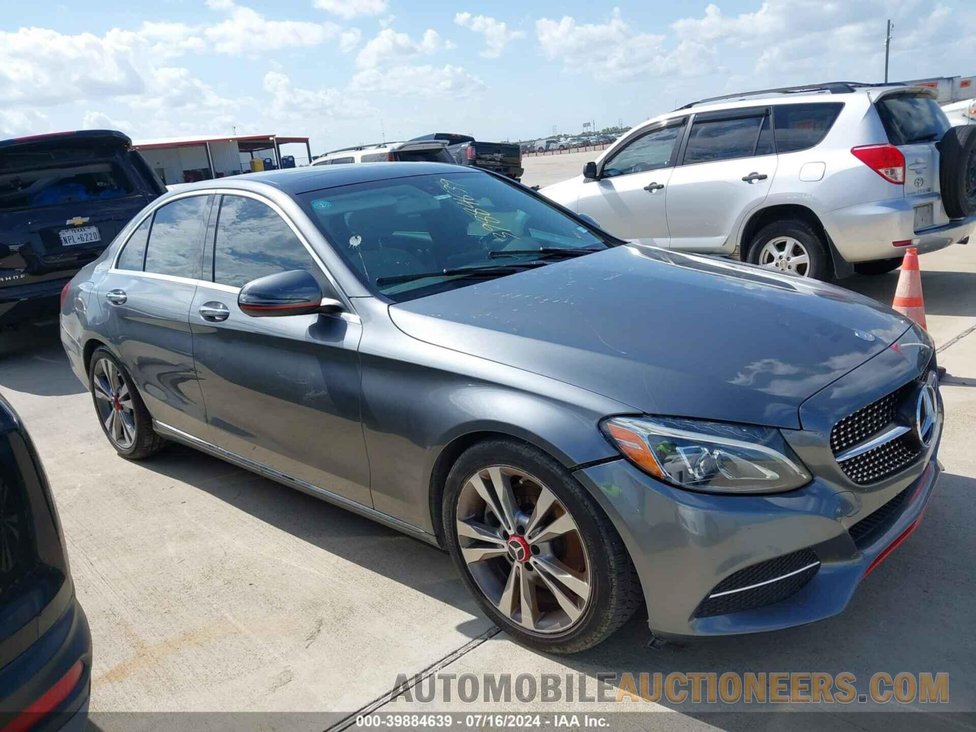 55SWF4JB3HU183485 MERCEDES-BENZ C 300 2017