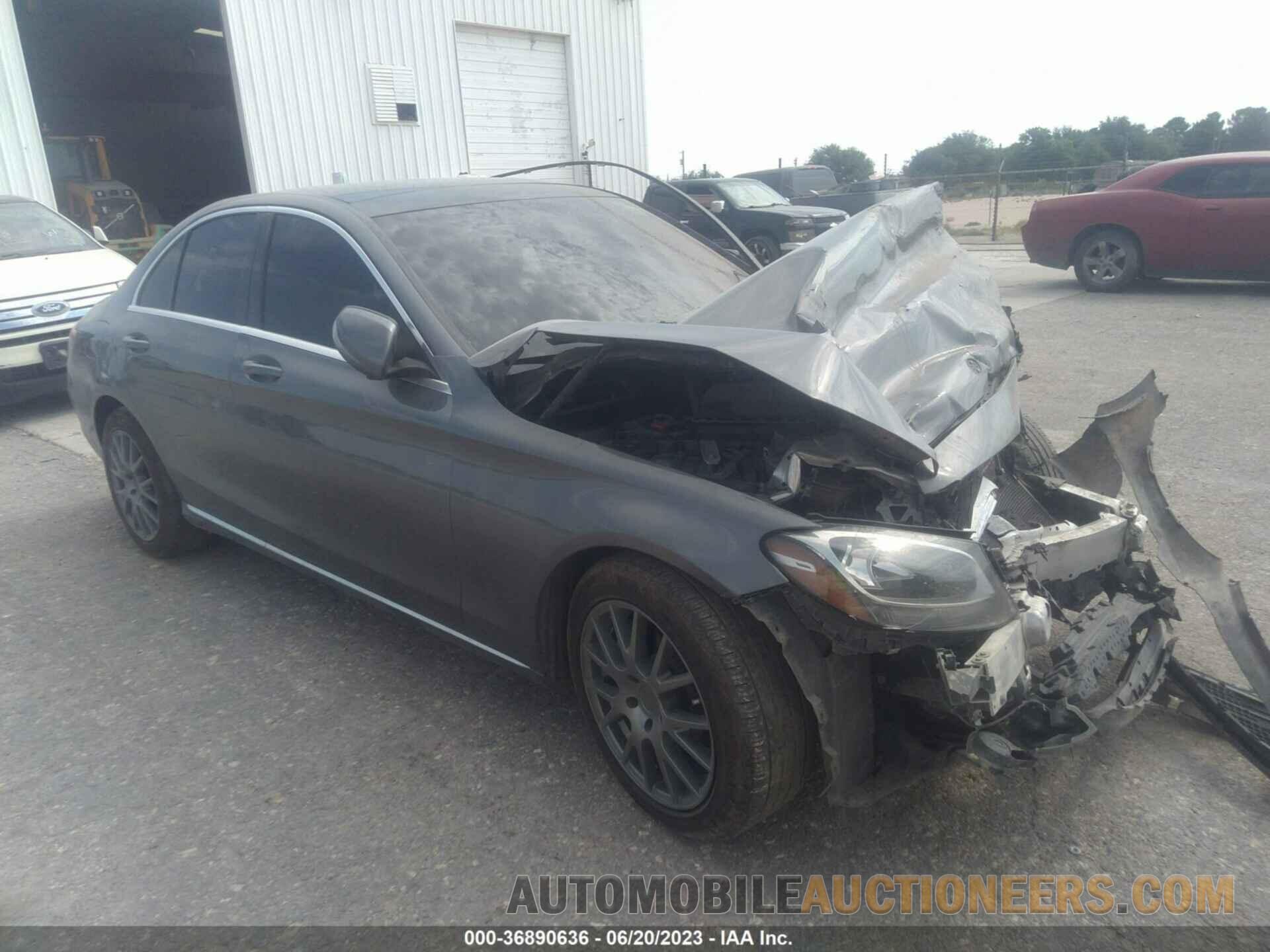 55SWF4JB3HU184796 MERCEDES-BENZ C-CLASS 2017