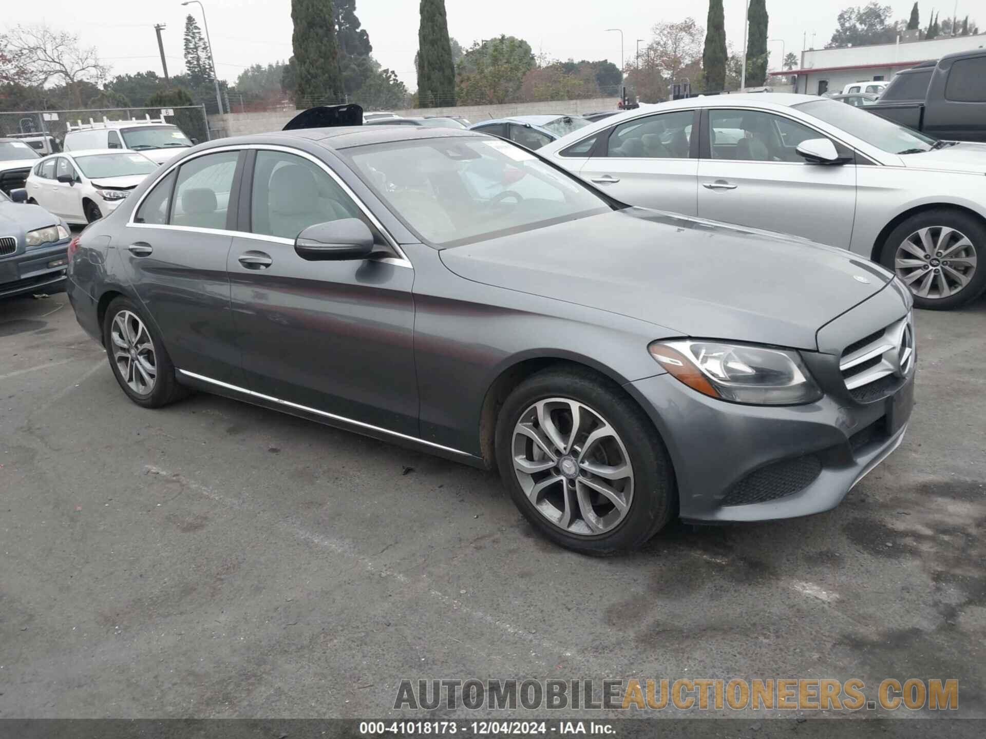 55SWF4JB3HU188136 MERCEDES-BENZ C 300 2017