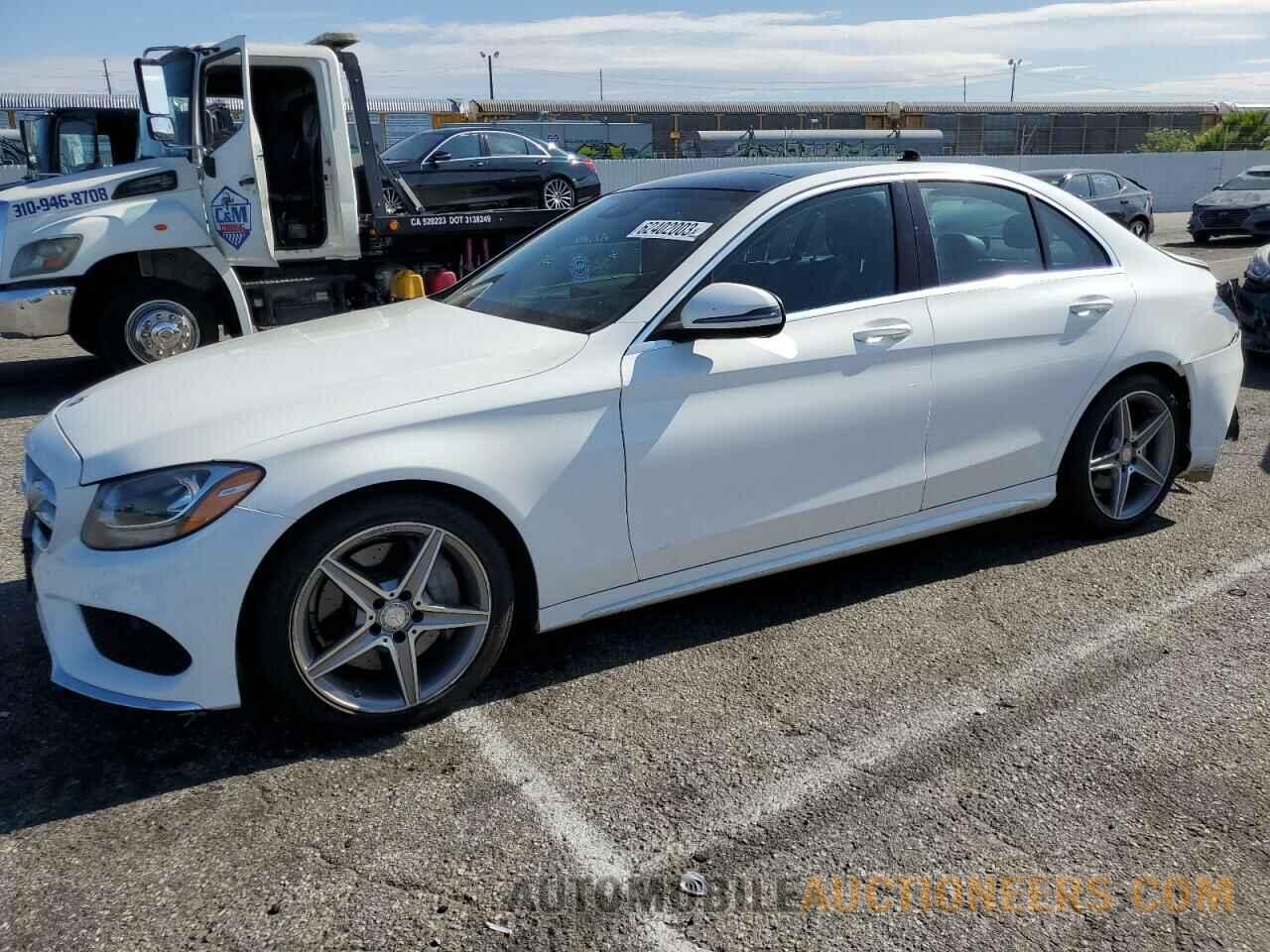 55SWF4JB3HU188492 MERCEDES-BENZ C-CLASS 2017