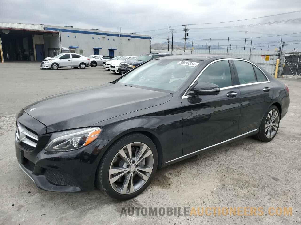 55SWF4JB3HU201645 MERCEDES-BENZ C-CLASS 2017