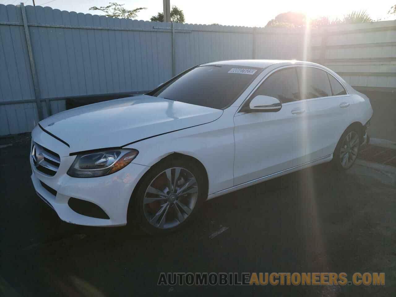 55SWF4JB3HU207591 MERCEDES-BENZ C-CLASS 2017