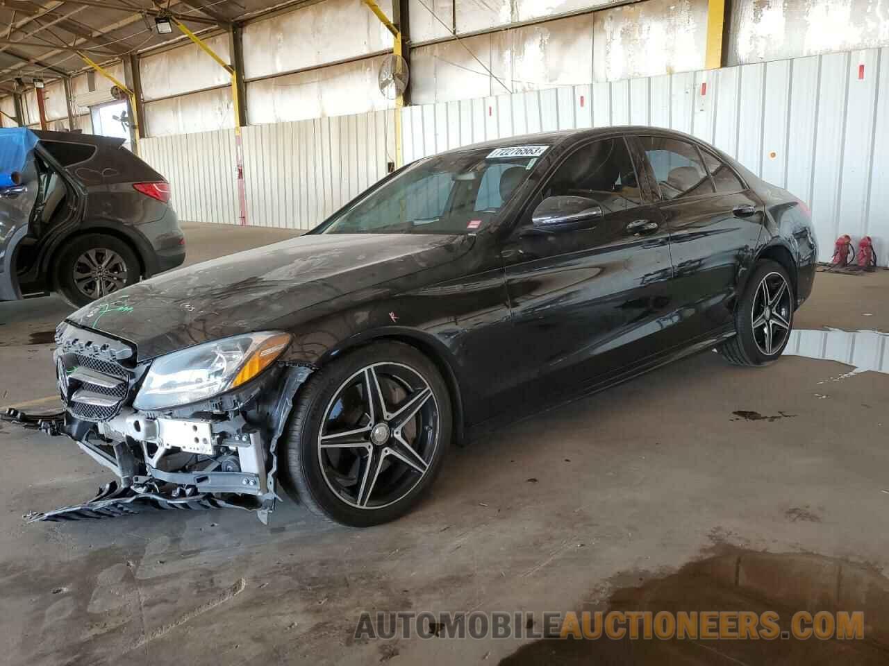 55SWF4JB3HU208269 MERCEDES-BENZ C-CLASS 2017