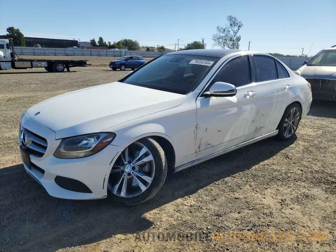 55SWF4JB3HU209132 MERCEDES-BENZ C-CLASS 2017