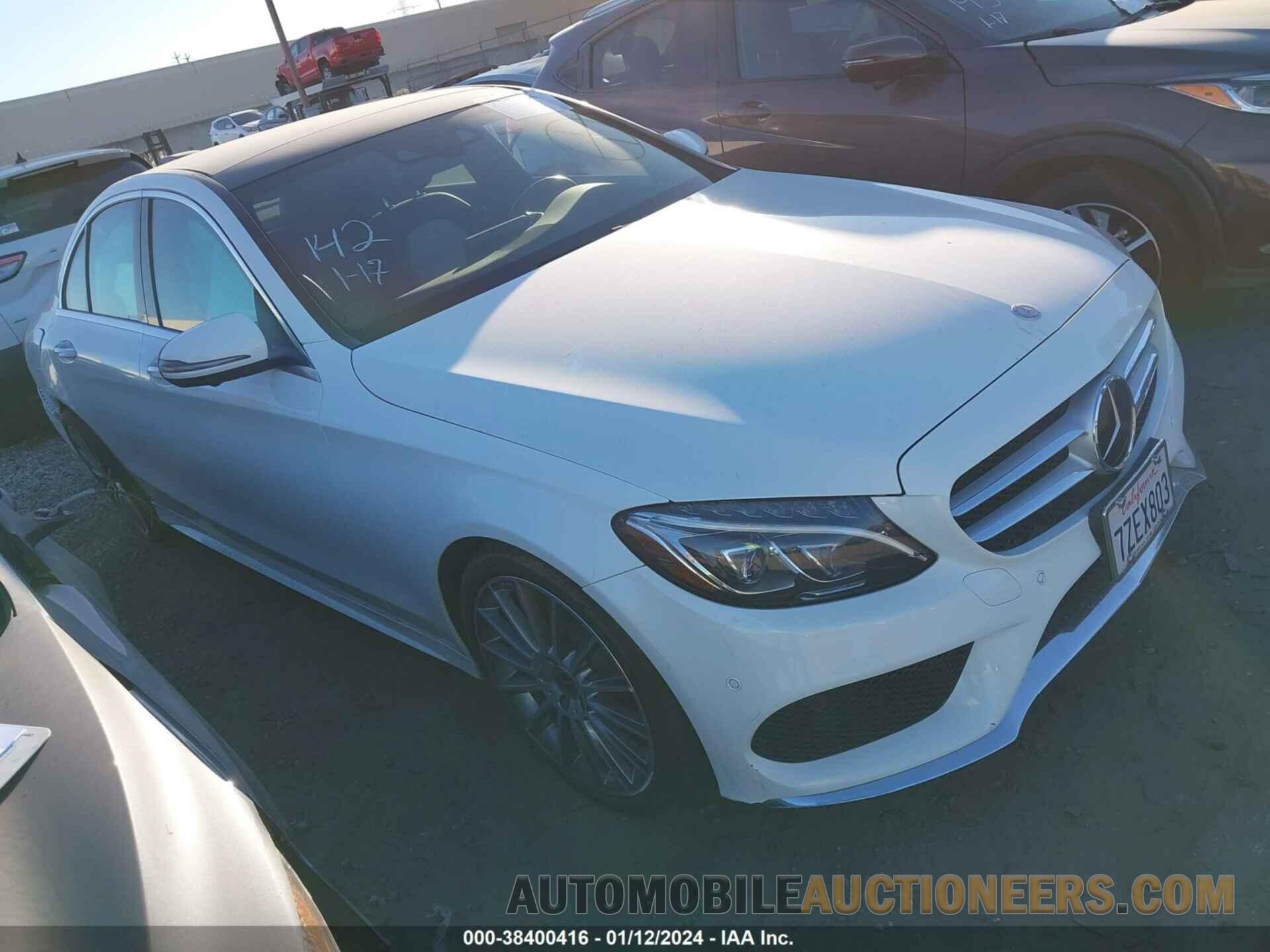 55SWF4JB3HU216856 MERCEDES-BENZ C 2017