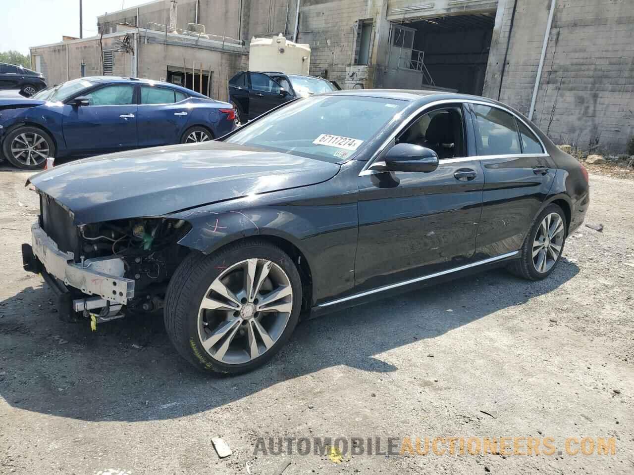 55SWF4JB3HU217702 MERCEDES-BENZ C-CLASS 2017