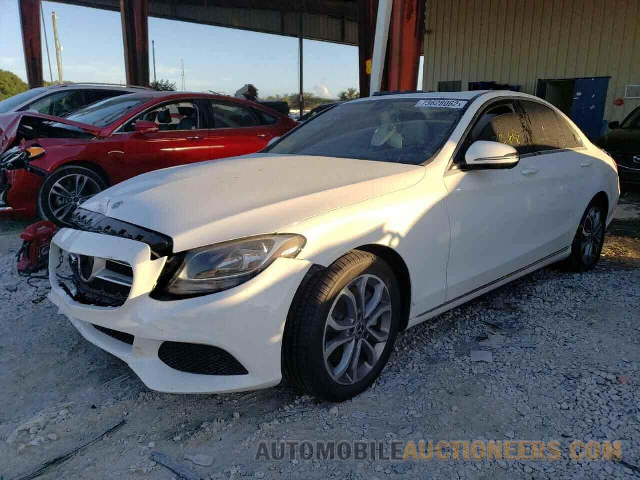 55SWF4JB3JU236319 MERCEDES-BENZ C-CLASS 2018