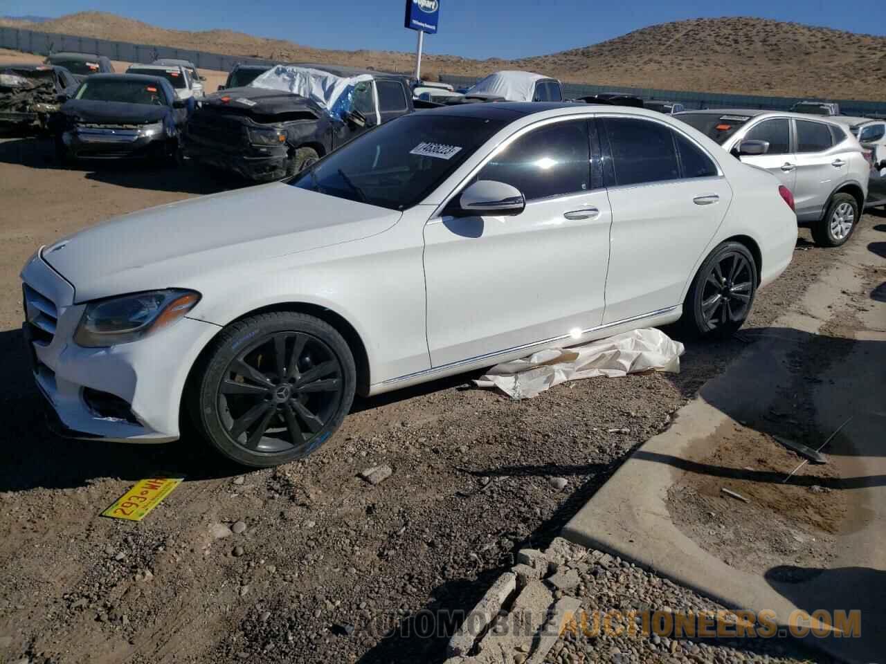 55SWF4JB3JU238295 MERCEDES-BENZ C-CLASS 2018