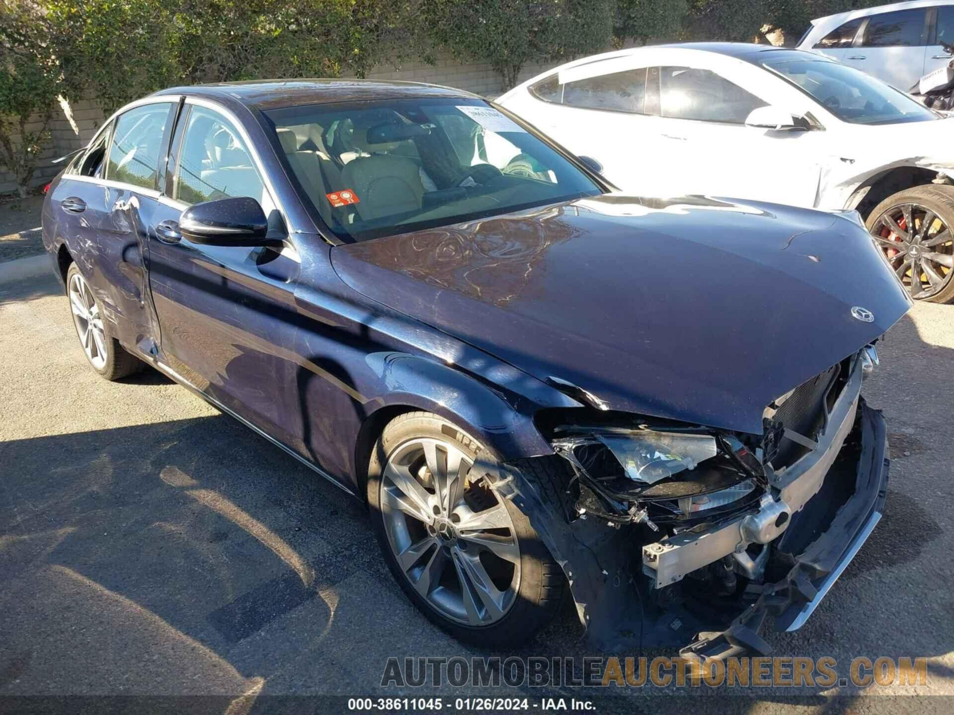 55SWF4JB3JU241231 MERCEDES-BENZ C 300 2018