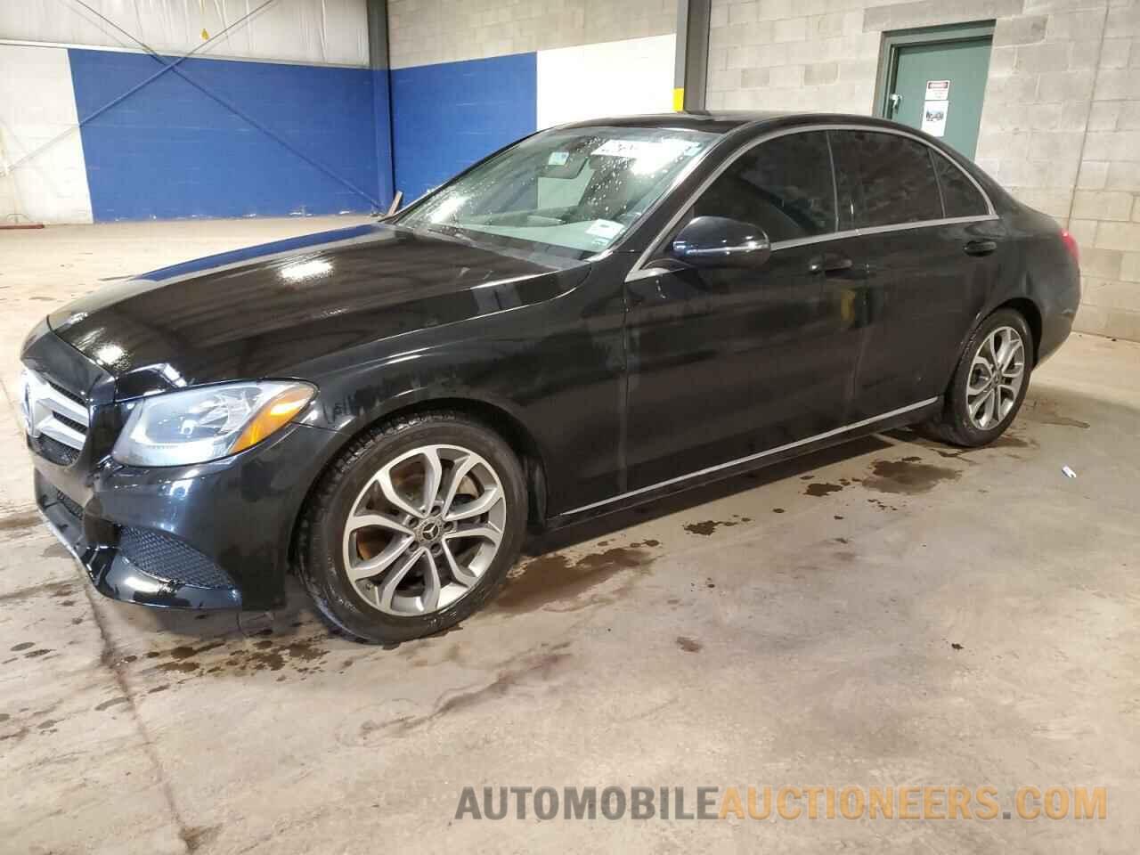 55SWF4JB3JU244596 MERCEDES-BENZ C-CLASS 2018