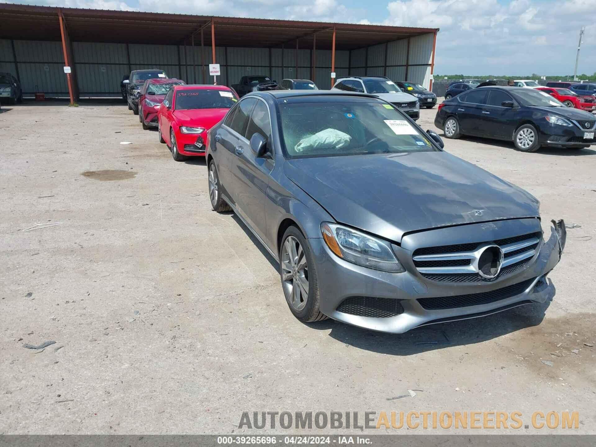 55SWF4JB3JU244937 MERCEDES-BENZ C 2018