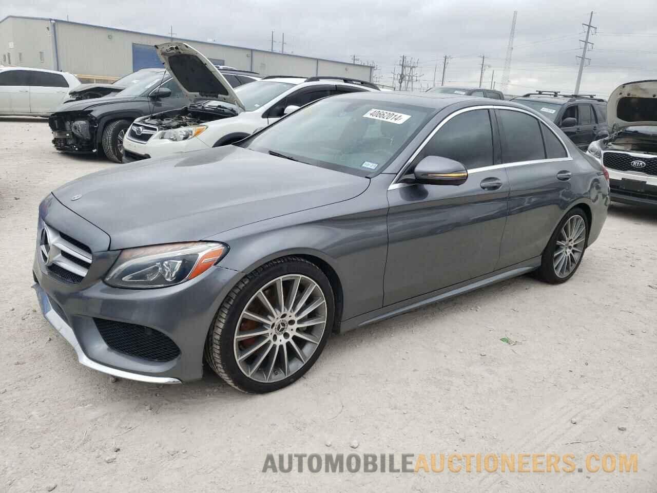 55SWF4JB3JU247322 MERCEDES-BENZ C-CLASS 2018