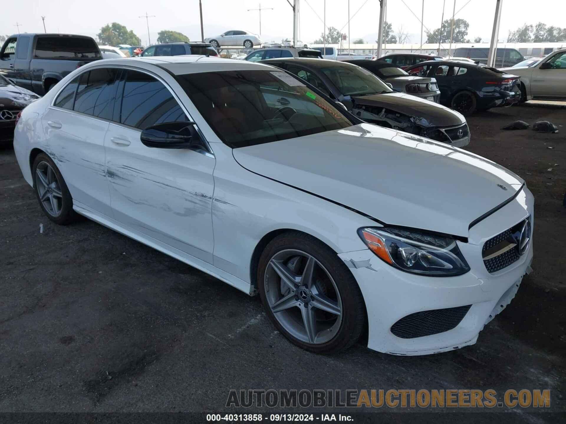 55SWF4JB3JU247837 MERCEDES-BENZ C 300 2018