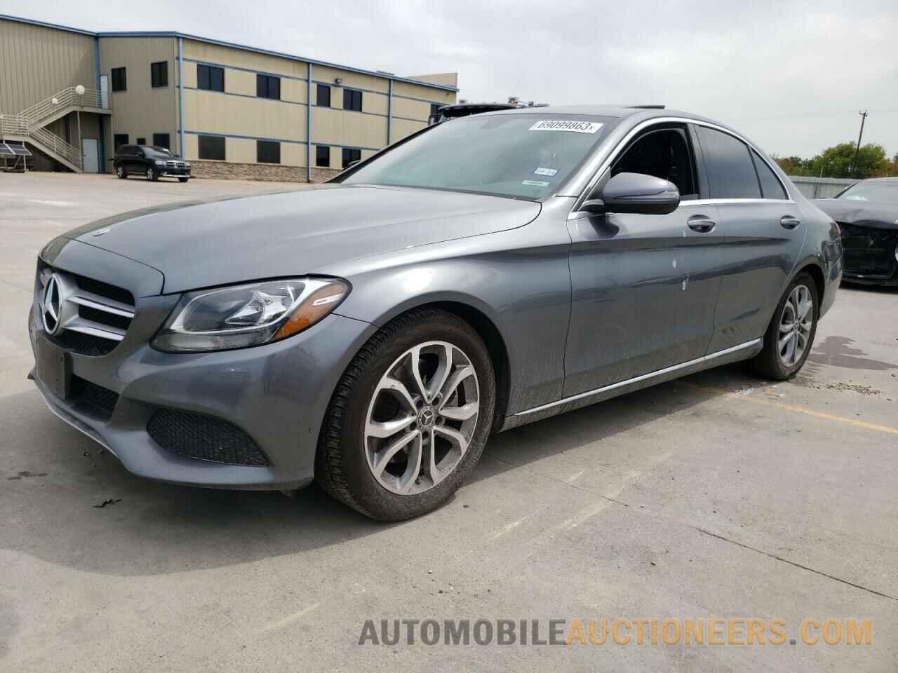 55SWF4JB3JU252889 MERCEDES-BENZ C-CLASS 2018