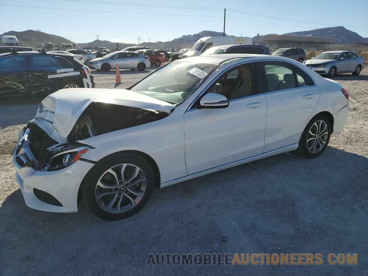 55SWF4JB3JU254769 MERCEDES-BENZ C-CLASS 2018