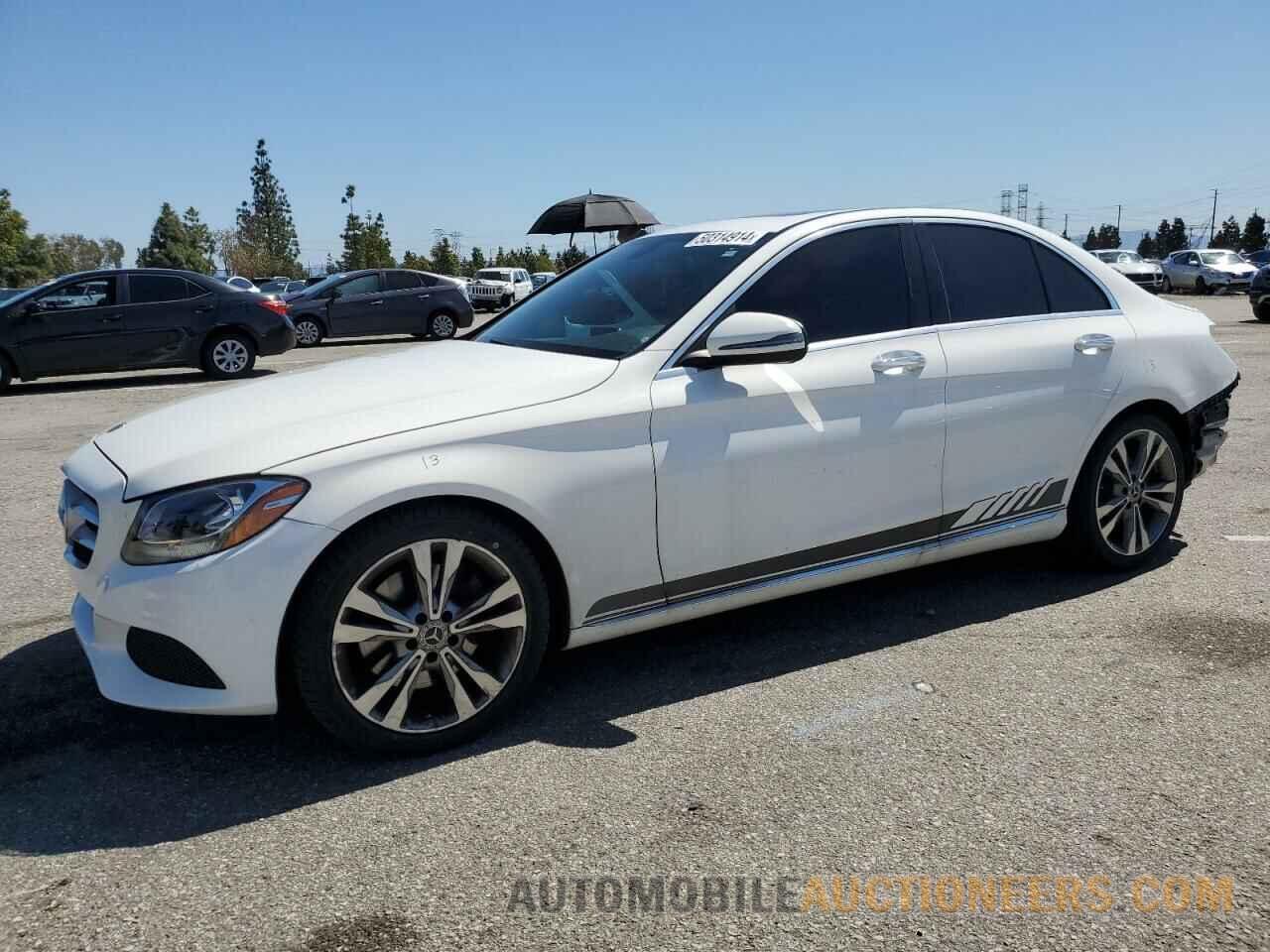 55SWF4JB3JU255422 MERCEDES-BENZ C-CLASS 2018