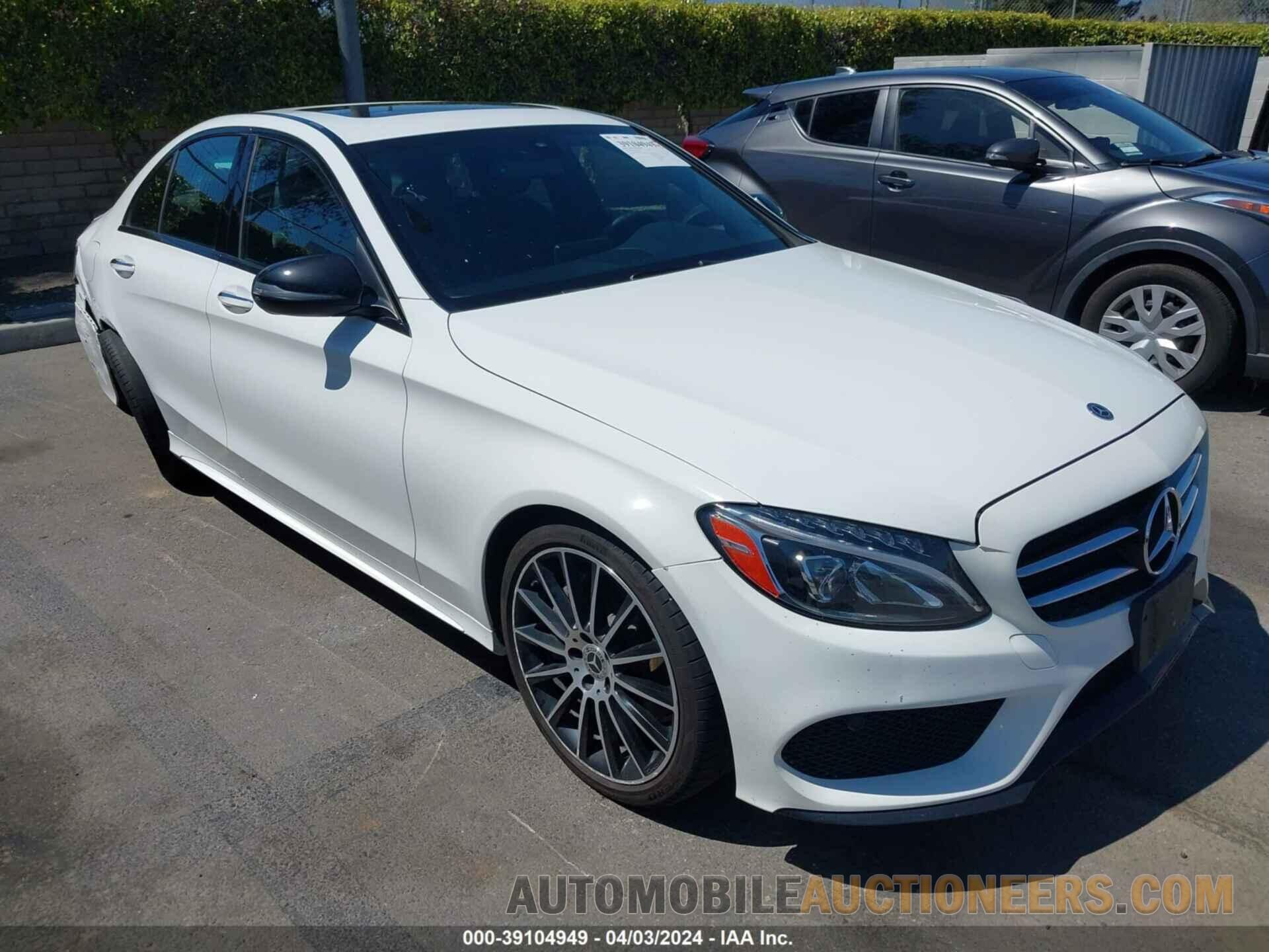 55SWF4JB3JU255582 MERCEDES-BENZ C 300 2018