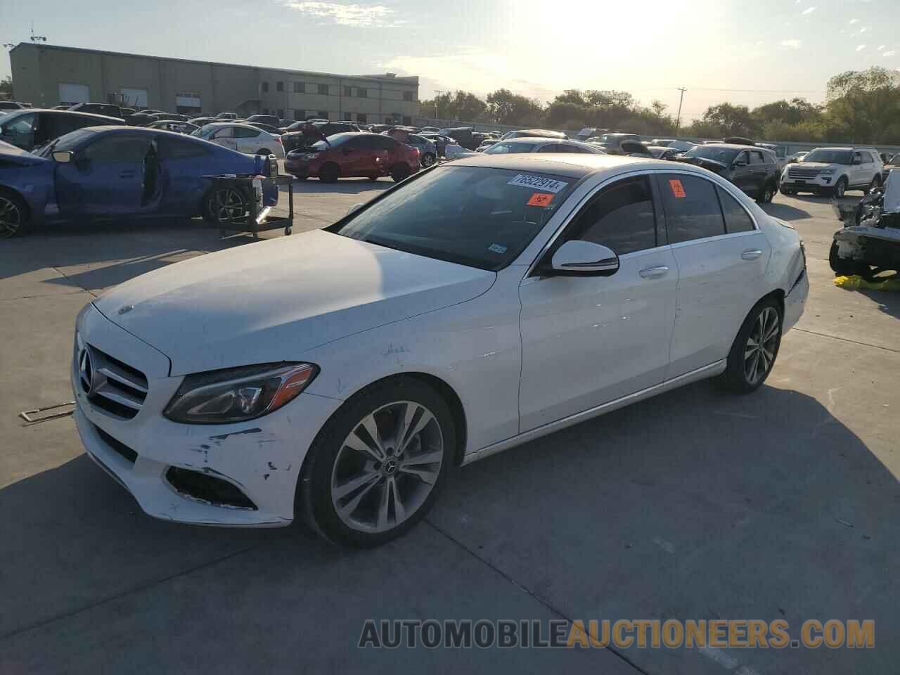 55SWF4JB3JU257266 MERCEDES-BENZ C-CLASS 2018