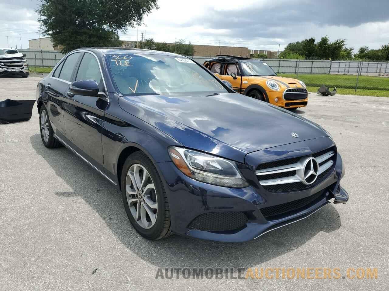 55SWF4JB3JU258269 MERCEDES-BENZ C-CLASS 2018