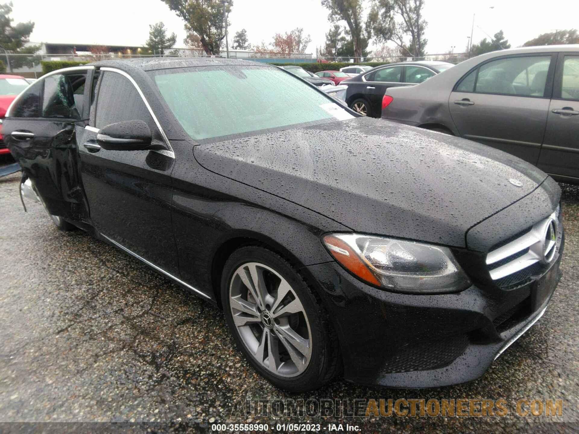 55SWF4JB3JU262760 MERCEDES-BENZ C-CLASS 2018