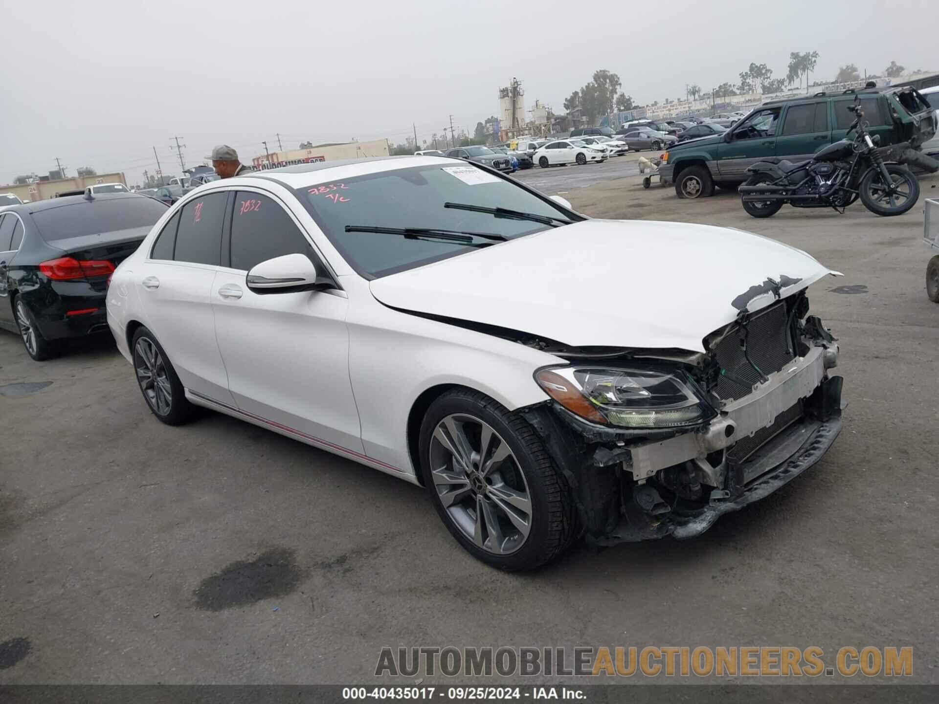 55SWF4JB3JU263603 MERCEDES-BENZ C 300 2018