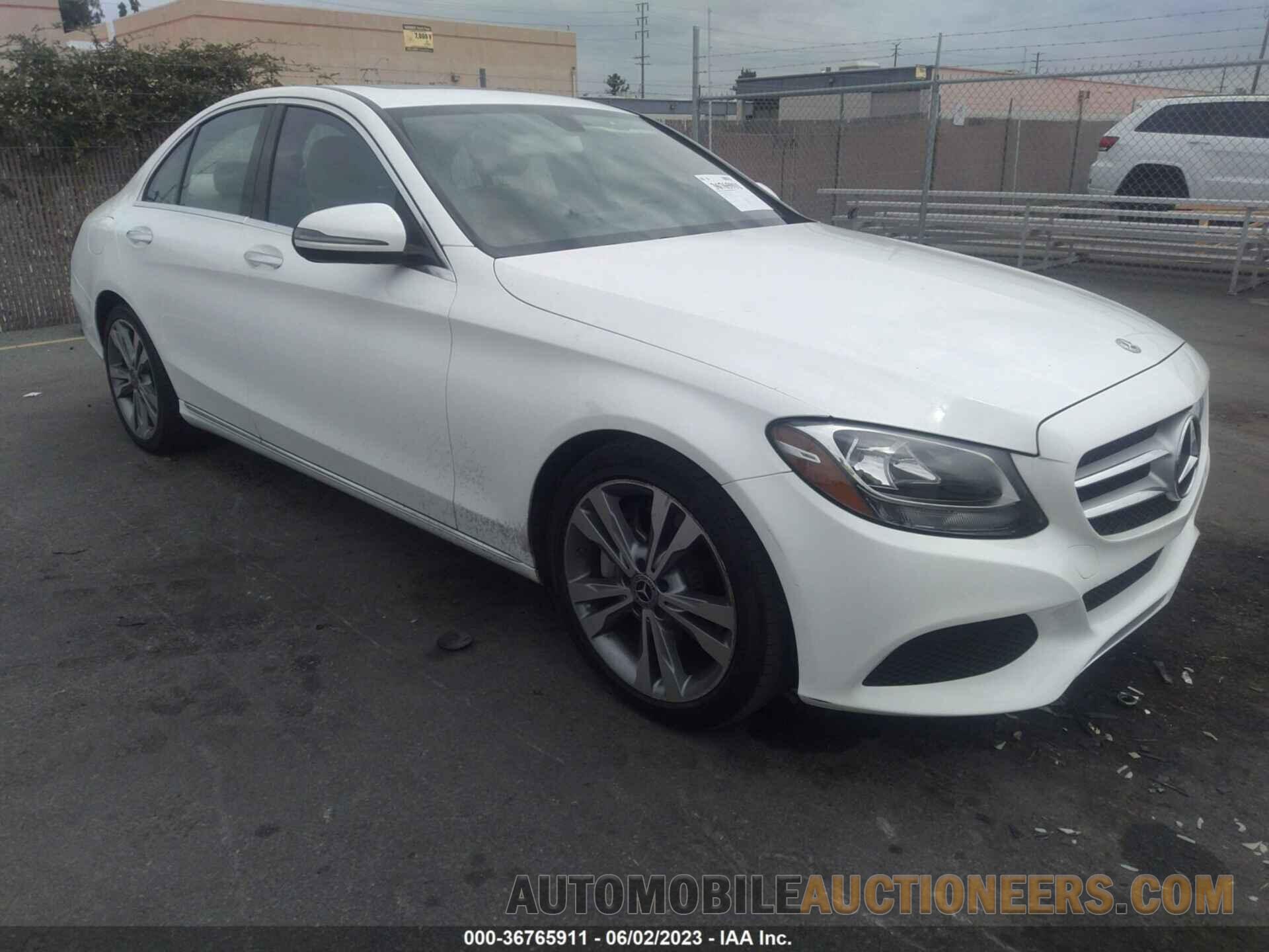 55SWF4JB3JU269370 MERCEDES-BENZ C-CLASS 2018