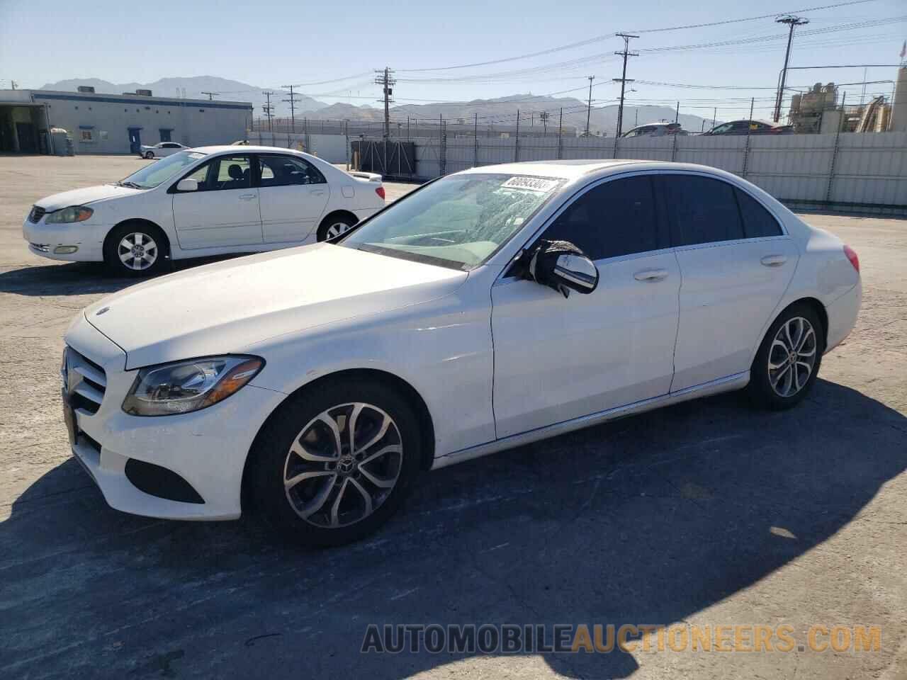 55SWF4JB3JU271331 MERCEDES-BENZ C-CLASS 2018