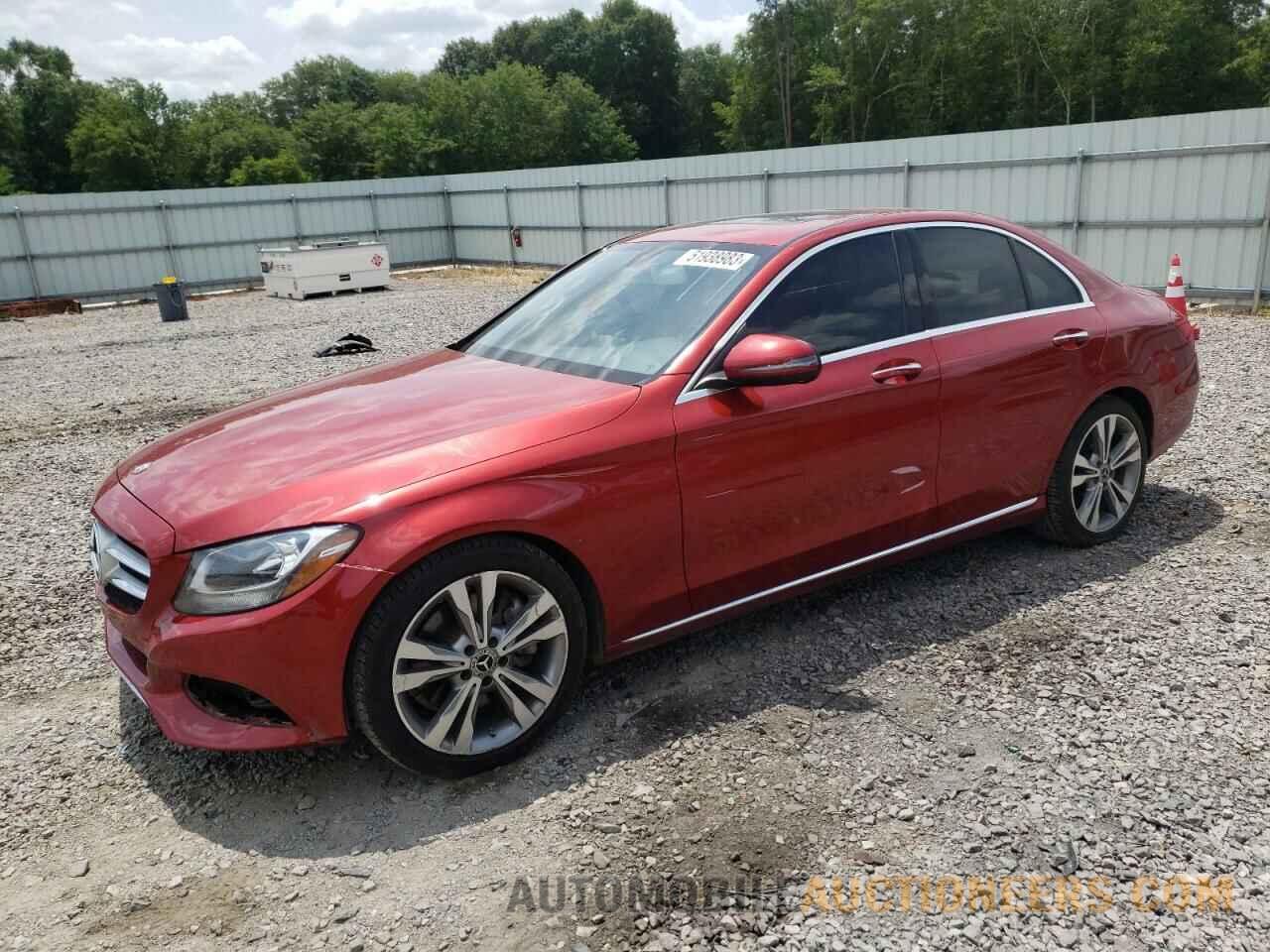 55SWF4JB3JU272088 MERCEDES-BENZ C-CLASS 2018