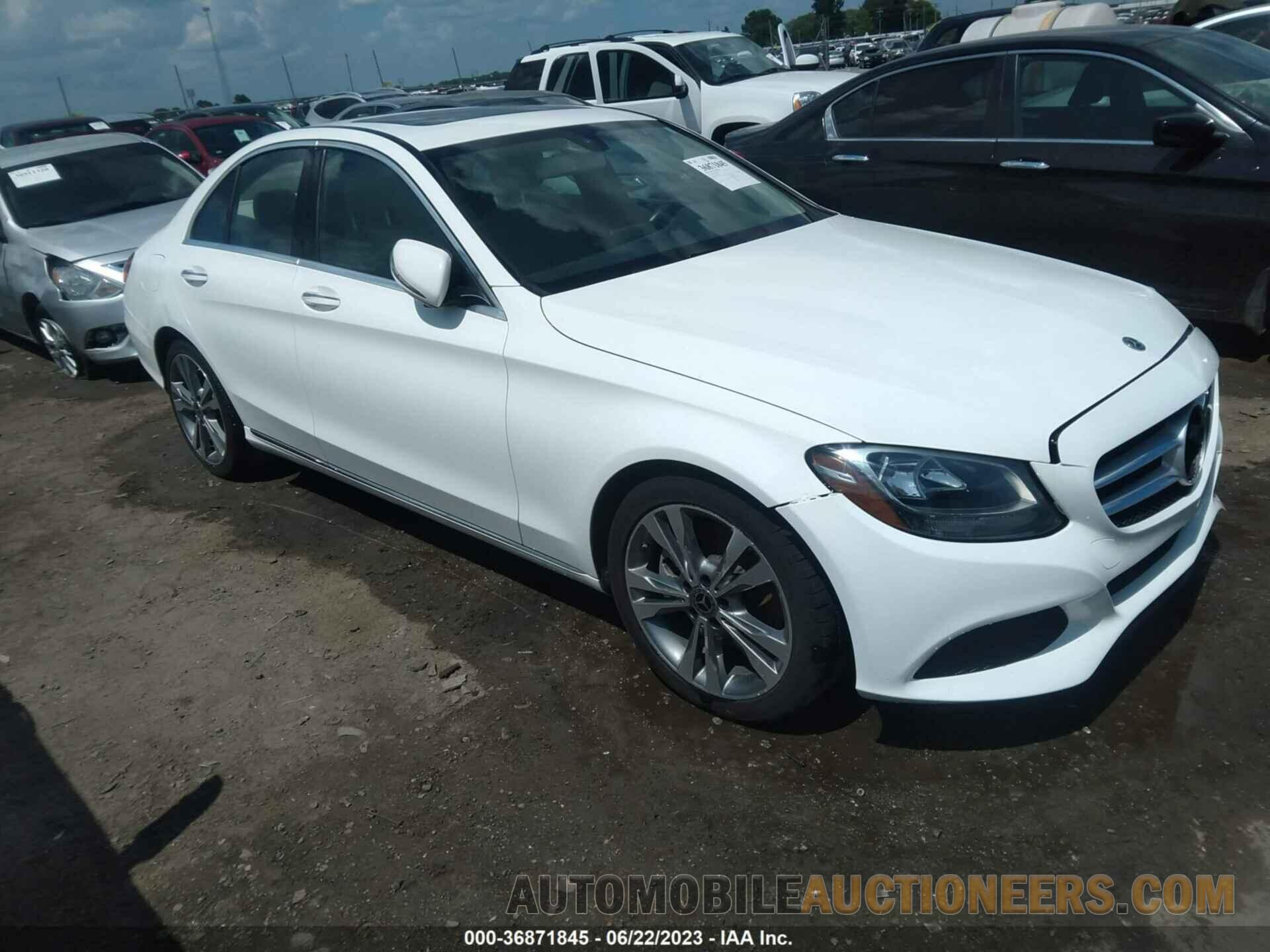 55SWF4JB3JU275329 MERCEDES-BENZ C-CLASS 2018