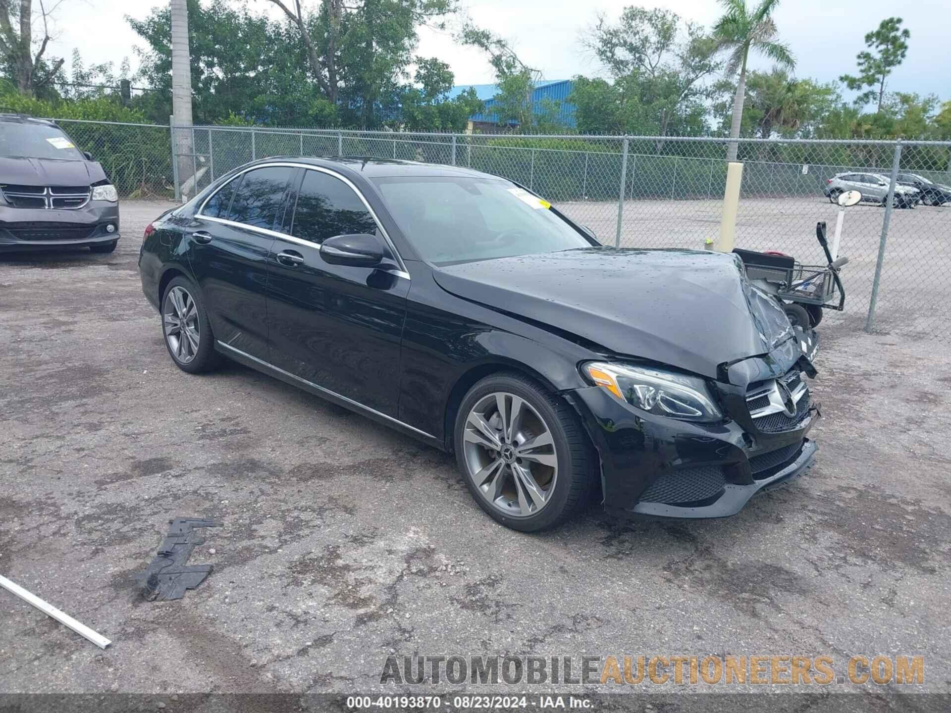 55SWF4JB3JU280191 MERCEDES-BENZ C 300 2018