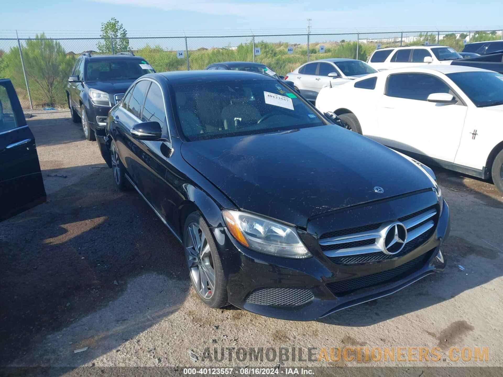 55SWF4JB3JU282314 MERCEDES-BENZ C 300 2018