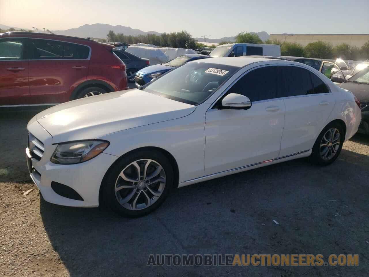 55SWF4JB4FU050148 MERCEDES-BENZ C-CLASS 2015