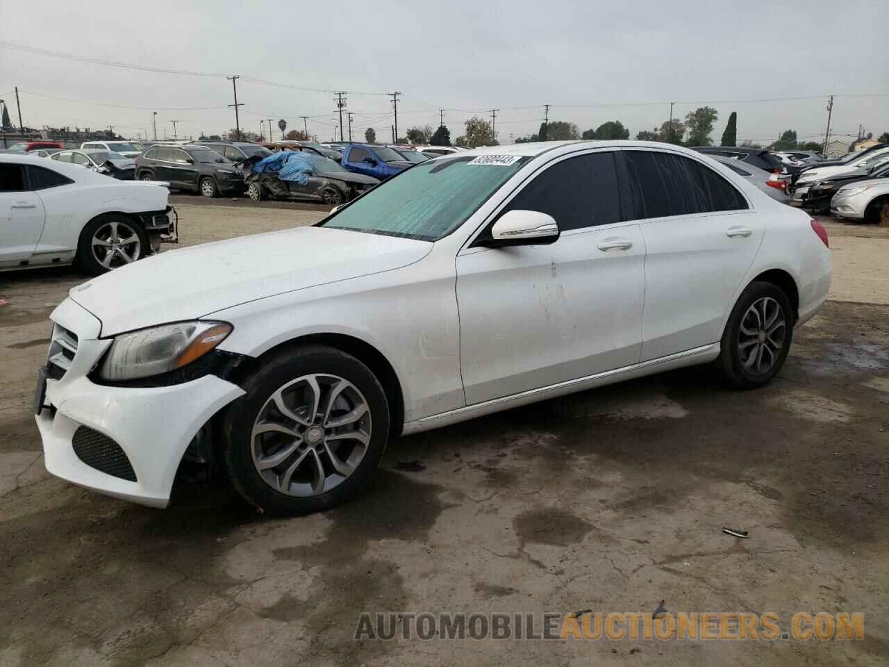 55SWF4JB4FU050165 MERCEDES-BENZ C-CLASS 2015