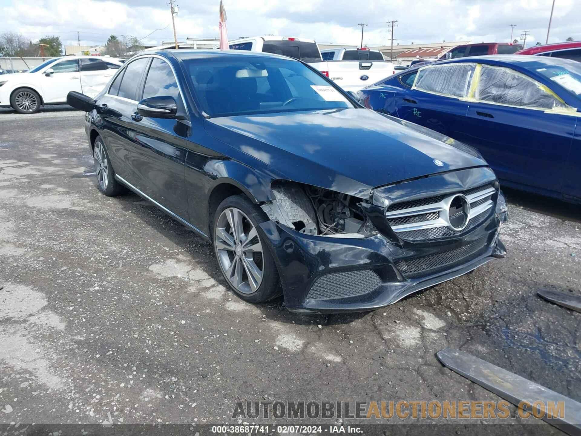 55SWF4JB4FU050389 MERCEDES-BENZ C 300 2015