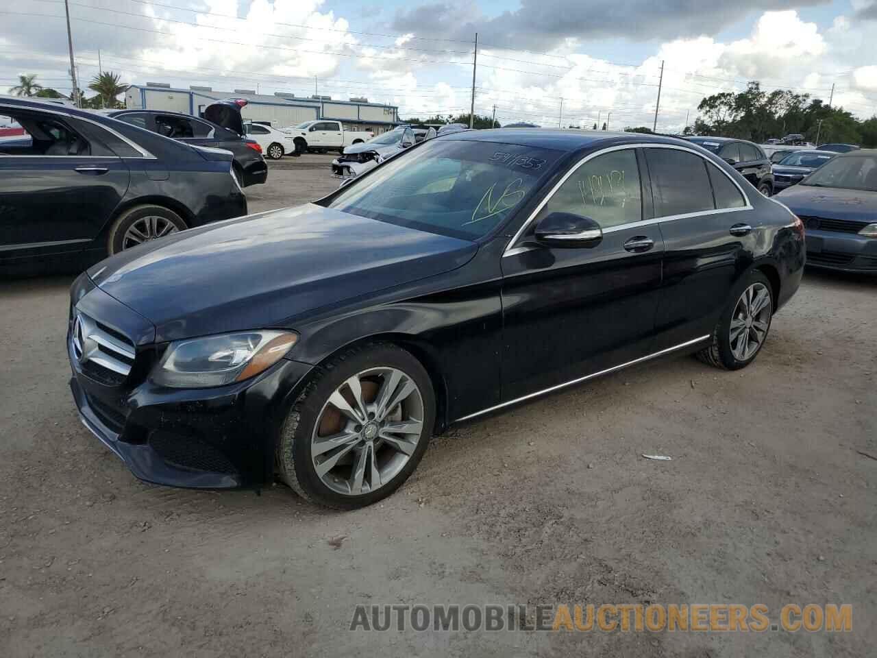 55SWF4JB4FU054684 MERCEDES-BENZ C-CLASS 2015