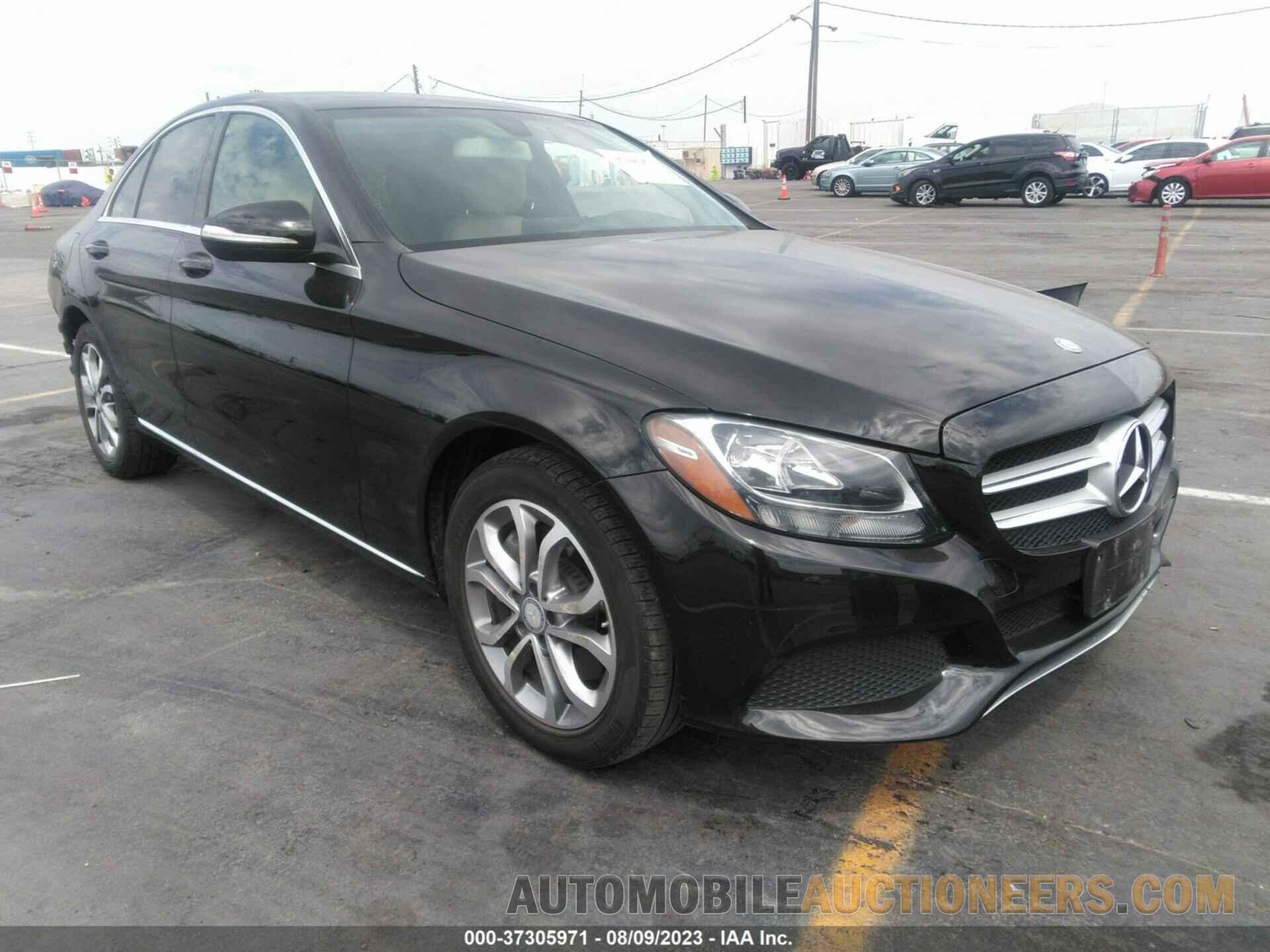 55SWF4JB4FU056032 MERCEDES-BENZ C-CLASS 2015