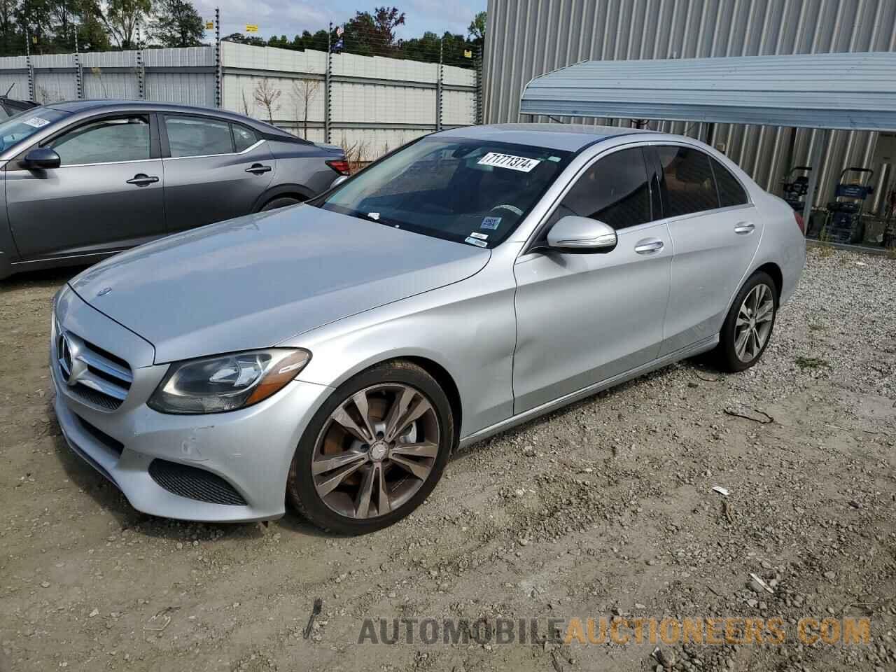 55SWF4JB4FU059030 MERCEDES-BENZ C-CLASS 2015