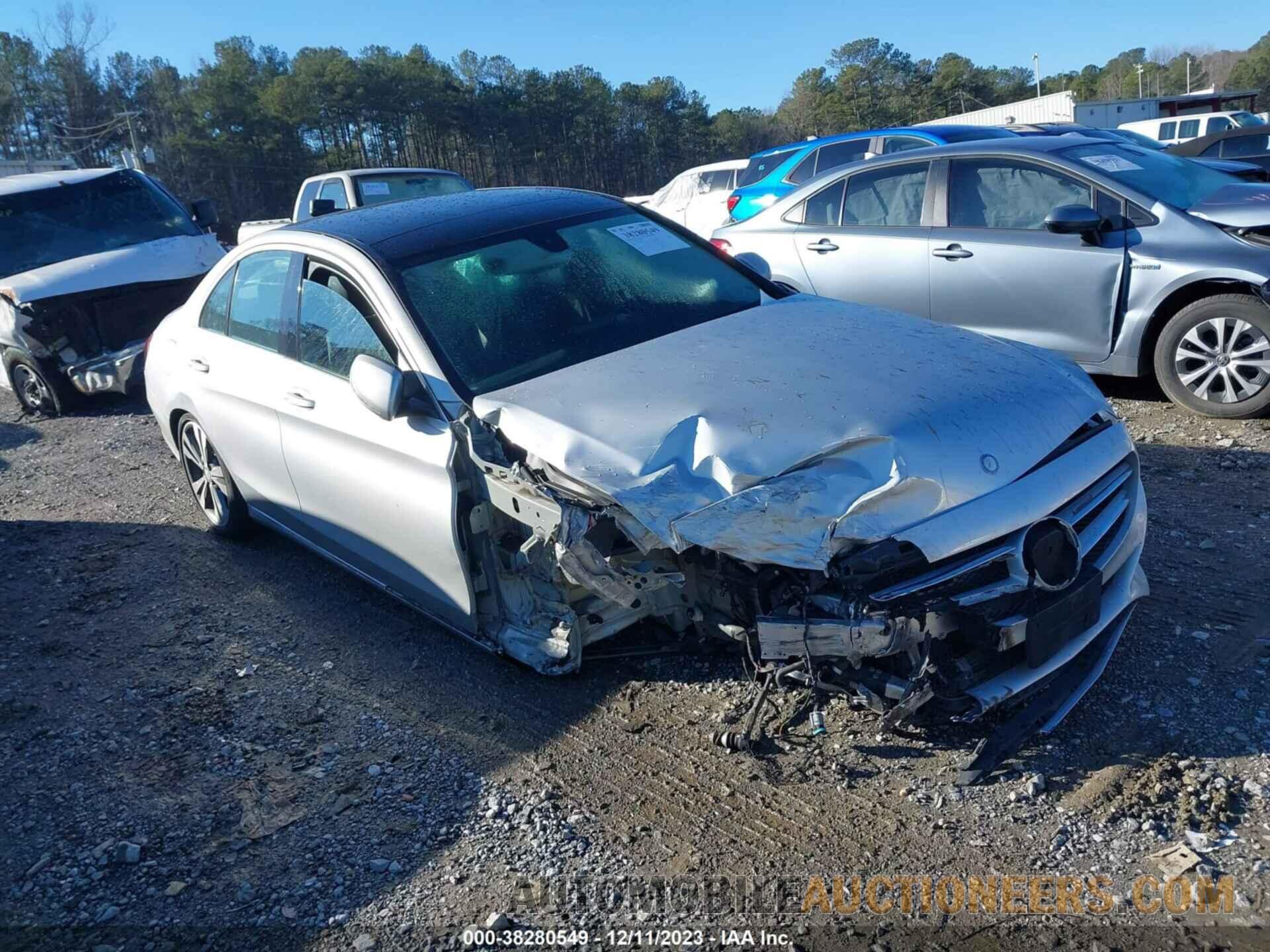 55SWF4JB4FU060887 MERCEDES-BENZ C 300 2015