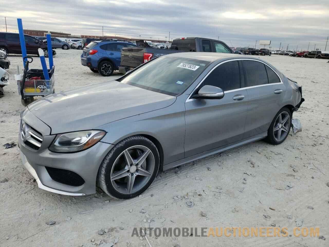 55SWF4JB4FU063109 MERCEDES-BENZ C-CLASS 2015