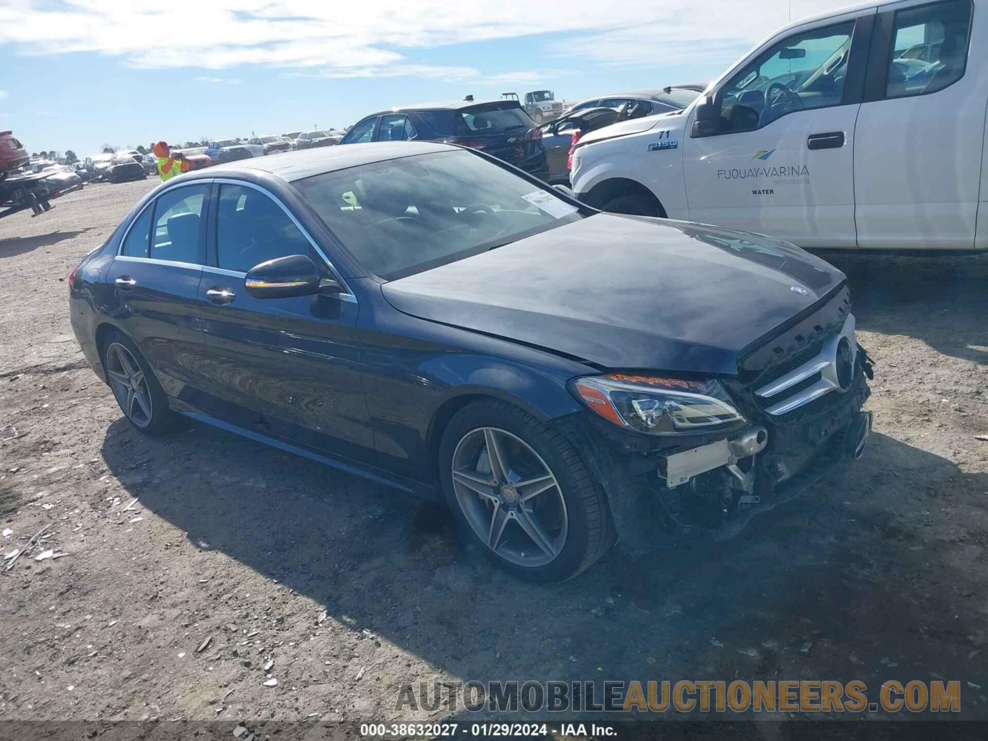 55SWF4JB4FU063207 MERCEDES-BENZ C 300 2015